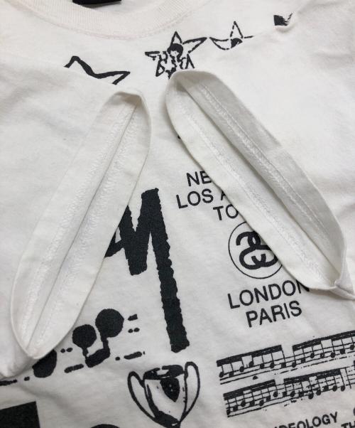 stussy（ステューシー）stussy (ステューシー) Tシャツ ホワイト サイズ:Mの古着・服飾アイテム