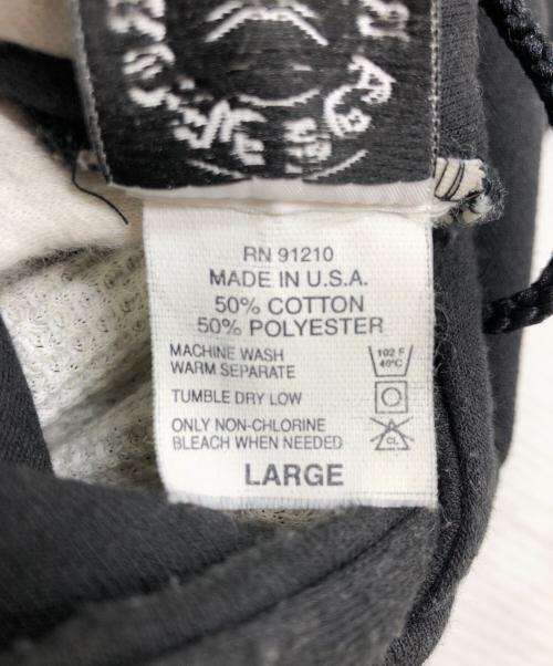 CHROME HEARTS（クロムハーツ）CHROME HEARTS (クロムハーツ) 氷室京介 ダガープリントプルオーバーパーカー ブラック サイズ:LARGEの古着・服飾アイテム