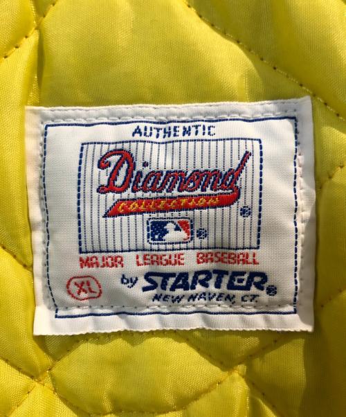 MLB（エムエルビー）MLB (エムエルビー) StarStar (スターター) スタジャン グリーン サイズ:XLの古着・服飾アイテム