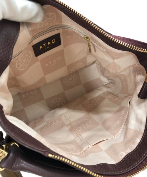 ATAO（アタオ）ATAO (アタオ) 2WAYバッグ ブラウンの古着・服飾アイテム