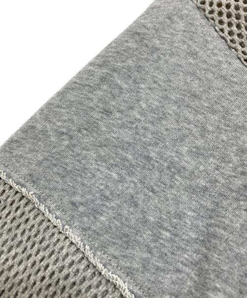 DIESEL（ディーゼル）DIESEL (ディーゼル) メッシュ切替パーカー グレー サイズ:XSの古着・服飾アイテム