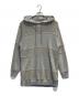 DIESEL（ディーゼル）の古着「メッシュ切替パーカー」｜グレー