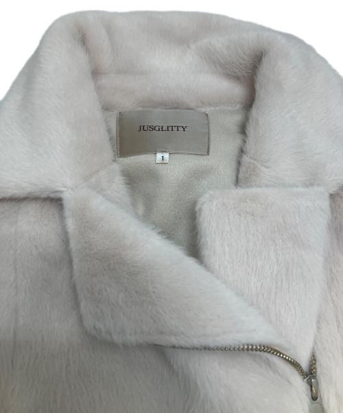 JUSGLITTY（ジャスグリッティー）JUSGLITTY (ジャスグリッティー) ジャケット アイボリー サイズ:1の古着・服飾アイテム