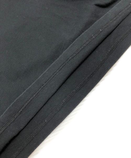 YOHJI YAMAMOTO（ヨウジヤマモト）YOHJI YAMAMOTO (ヨウジヤマモト) New Era (ニューエラ) ロゴプリントカットソー ブラック サイズ:4の古着・服飾アイテム