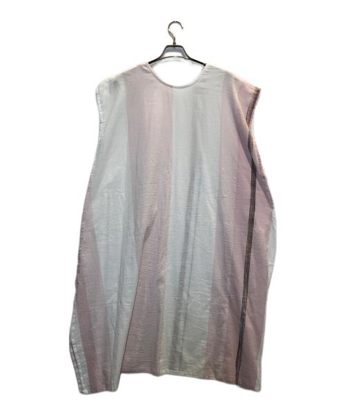 tamaki niime（タマキ ニイメ）tamaki niime (タマキ ニイメ) フレンチスリーブワンピース ホワイト サイズ:表記なし 未使用品の古着・服飾アイテム