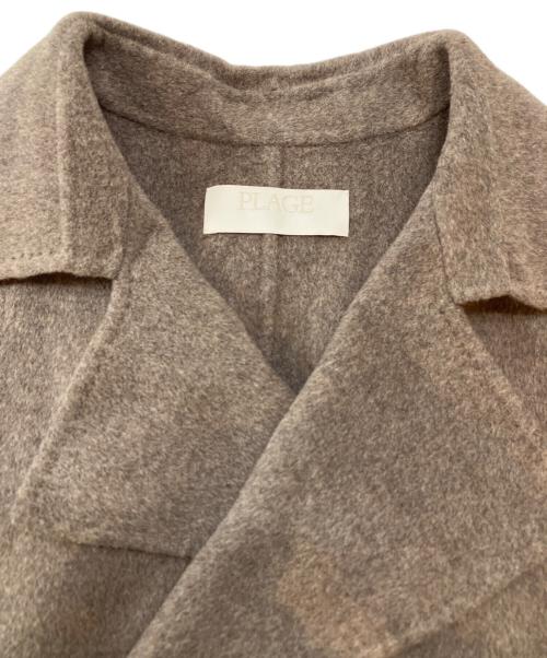 Plage（プラージュ）Plage (プラージュ) ハミルトンテーラードコート ブラウン サイズ:34の古着・服飾アイテム