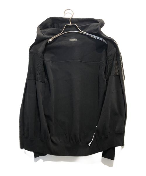 DIESEL（ディーゼル）DIESEL (ディーゼル) ジップパーカー ブラック サイズ:XSの古着・服飾アイテム