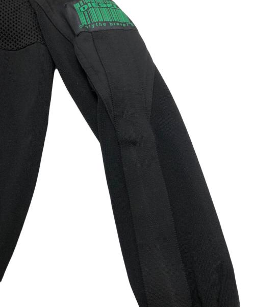 DIESEL（ディーゼル）DIESEL (ディーゼル) ジップパーカー ブラック サイズ:XSの古着・服飾アイテム