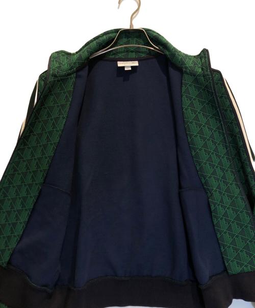 LACOSTE（ラコステ）LACOSTE (ラコステ) モノグラムジャカードトラックジャケット グリーン サイズ:Mの古着・服飾アイテム