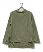 BATONERバトナ―）の古着「ニット」｜グリーン