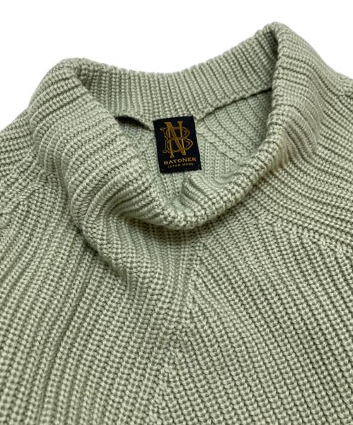 BATONER（バトナ―）BATONER (バトナ―) ニット グリーン サイズ:2の古着・服飾アイテム