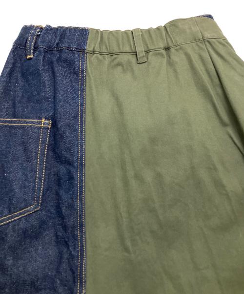 Ameri（アメリ）AMERI (アメリ) ミリタリードッキングスカート インディゴ サイズ:Mの古着・服飾アイテム