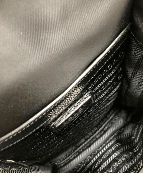PRADA（プラダ）PRADA (プラダ) ナイロンショルダーバッグ ブラック サイズ:表記なしの古着・服飾アイテム