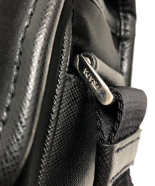 PRADA（プラダ）PRADA (プラダ) ナイロンショルダーバッグ ブラック サイズ:表記なしの古着・服飾アイテム