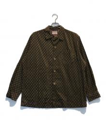 TOWN CRAFT（タウンクラフト）の古着「オープンカラーシャツ」｜ブラウン