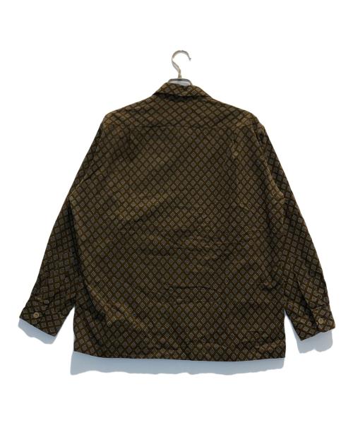 TOWN CRAFT（タウンクラフト）TOWN CRAFT (タウンクラフト) オープンカラーシャツ ブラウン サイズ:M(40-42) 未使用品の古着・服飾アイテム