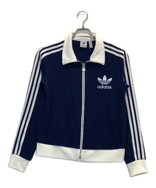 adidas Originals（アディダスオリジナル）adidas Originals (アディダスオリジナル) Premium Originals Crepe Track Top ブルー サイズ:Sの古着・服飾アイテム