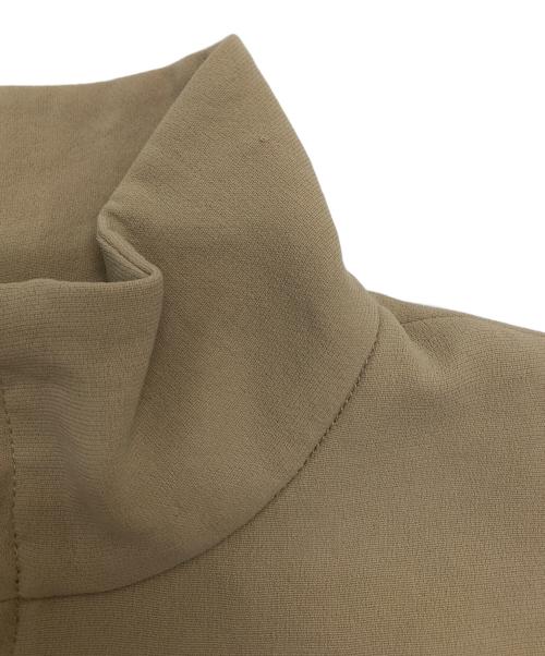 CLANE（クラネ）CLANE (クラネ) ハーフ ジップ ミリタリー ワンピース ベージュ サイズ:1の古着・服飾アイテム