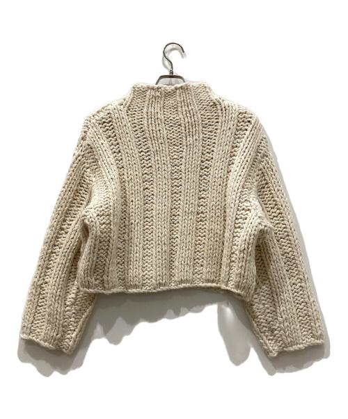 CLANE（クラネ）CLANE (クラネ) バルキー リブ ハンドニット アイボリー サイズ:1の古着・服飾アイテム