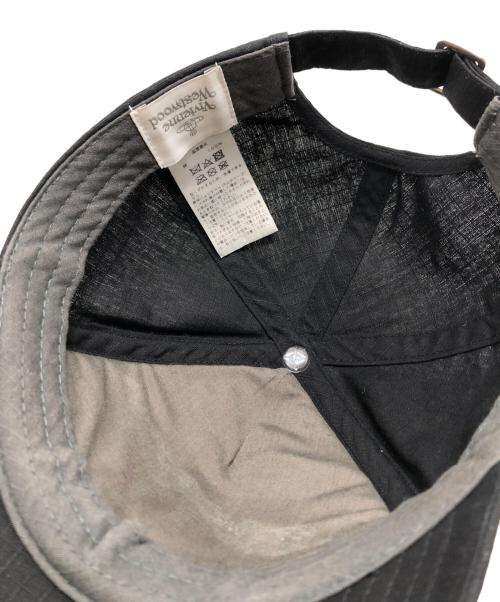 Vivienne Westwood（ヴィヴィアンウエストウッド）Vivienne Westwood (ヴィヴィアンウエストウッド) キャップ ブラック サイズ:表記なしの古着・服飾アイテム