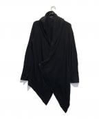 KMRIIケムリ）の古着「変形パーカー」｜ブラック