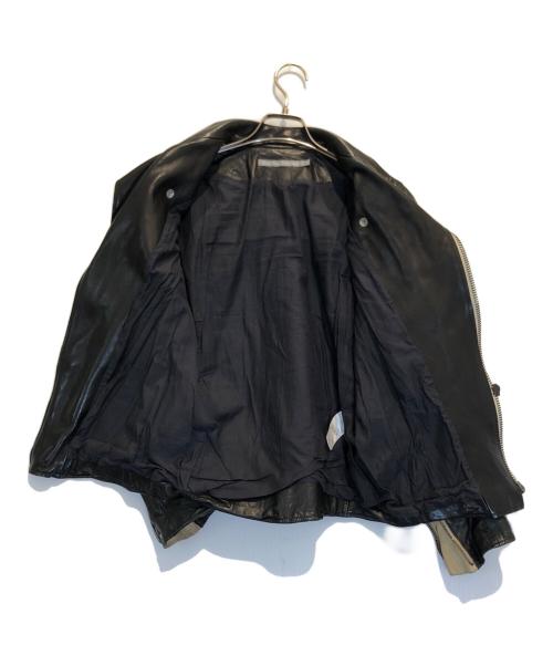 Francis T MOR.K.S（フランシストモークス）Francis T MOR.K.S (フランシストモークス) ライダースジャケット ブラック サイズ:2の古着・服飾アイテム
