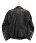 Francis T MOR.K.S (フランシストモークス) ライダースジャケット ブラック サイズ:2：15000円