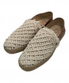 TOD'Sトッズ）の古着「エスパドリーユ」｜ベージュ