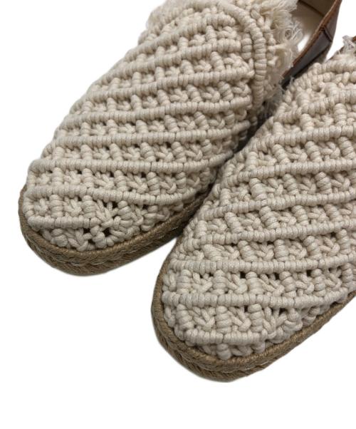 TOD'S（トッズ）TOD'S (トッズ) エスパドリーユ ベージュ サイズ:36の古着・服飾アイテム