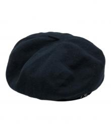 Porter Classic（ポータークラシック）の古着「ベレー帽」｜ブラック