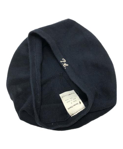 Porter Classic（ポータークラシック）Porter Classic (ポータークラシック) ベレー帽 ブラック サイズ:Freeの古着・服飾アイテム