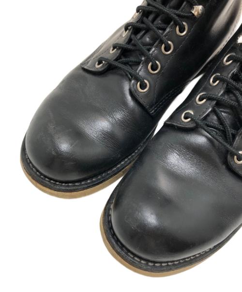 RED WING（レッドウィング）RED WING (レッドウィング) ミドルカットブーツ ブラック サイズ:USA7 1/2　/UK6 1/2 /EUR40の古着・服飾アイテム
