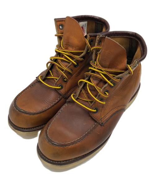 RED WING（レッドウィング）RED WING (レッドウィング) 6-inch Classic Moc ブラウン サイズ:7 1/2の古着・服飾アイテム
