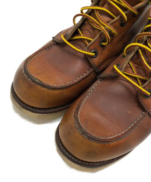 RED WING（レッドウィング）RED WING (レッドウィング) 6-inch Classic Moc ブラウン サイズ:7 1/2の古着・服飾アイテム