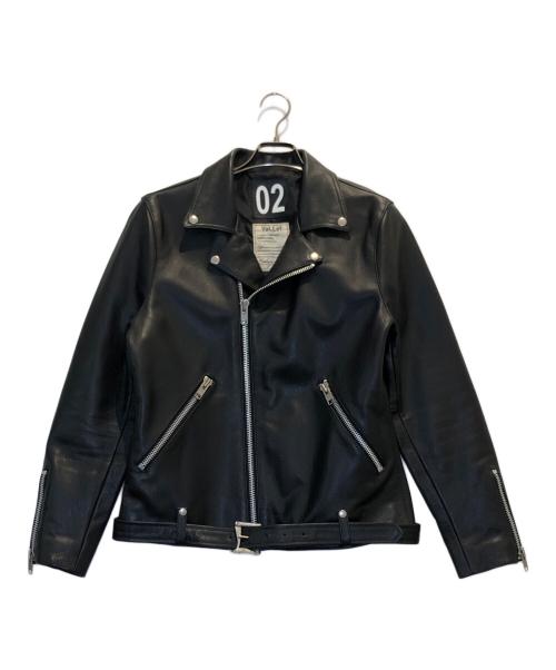VaLLet（ヴァレット）VaLLet (ヴァレット) 02 ダブルレザーライダースジャケット ブラック サイズ:Lの古着・服飾アイテム