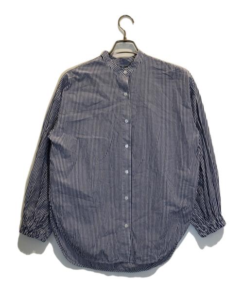 BEARDSLEY（ビアズリー）BEARDSLEY (ビアズリー) ジレセットシャツ ネイビー サイズ:Fの古着・服飾アイテム