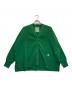 BEARDSLEY（ビアズリー）の古着「刺繍入りビッグカーディガン」｜グリーン