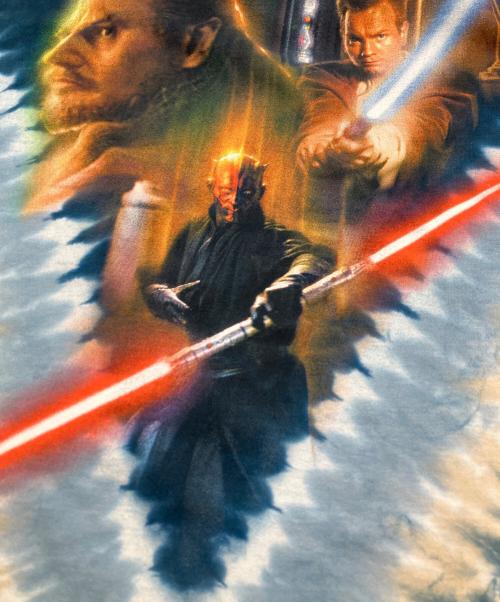 USED（ユーズド）USED (ユーズド) STAR WARS ヴィンテージTシャツ ブルー サイズ:タグ欠損の為不明の古着・服飾アイテム
