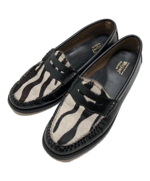 G.H.BASS（ジーエイチバス）G.H.BASS (ジーエイチバス) ハラココインローファー ブラック サイズ:37(23.5～24CM)の古着・服飾アイテム