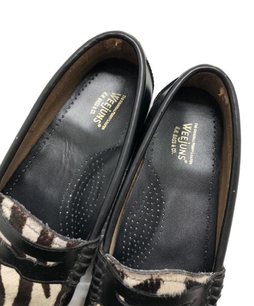 G.H.BASS（ジーエイチバス）G.H.BASS (ジーエイチバス) ハラココインローファー ブラック サイズ:37(23.5～24CM)の古着・服飾アイテム