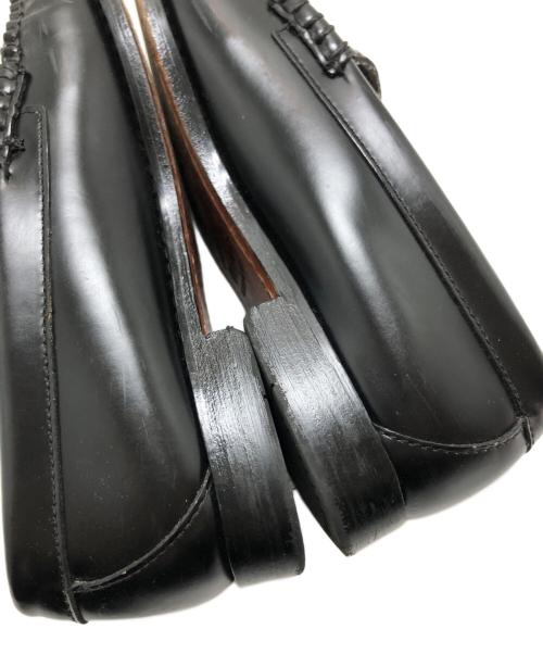 G.H.BASS（ジーエイチバス）G.H.BASS (ジーエイチバス) ハラココインローファー ブラック サイズ:37(23.5～24CM)の古着・服飾アイテム