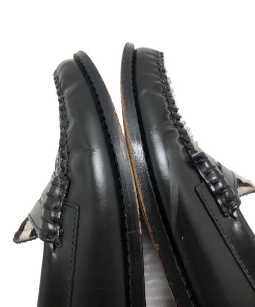 G.H.BASS（ジーエイチバス）G.H.BASS (ジーエイチバス) ハラココインローファー ブラック サイズ:37(23.5～24CM)の古着・服飾アイテム