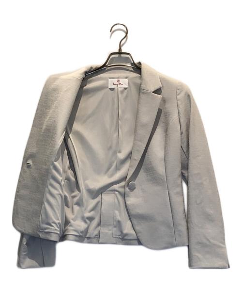 kay me（ケイミー）kay me (ケイミー) ストレッチテーラード グレー サイズ:7(Sサイズ)の古着・服飾アイテム