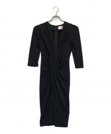 kay me（ケイミー）の古着「カシュクール ヴィーナスワンピース」｜ブラック