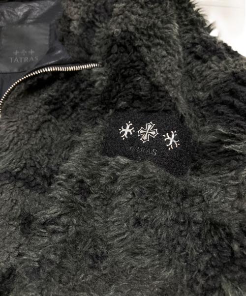TATRAS（タトラス）TATRAS (タトラス) ボアジャケット ブラック サイズ:4(L〜XL程度)の古着・服飾アイテム