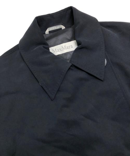 MaxMara（マックスマーラ）MaxMara (マックスマーラ) トレンチコート ネイビー サイズ:40の古着・服飾アイテム