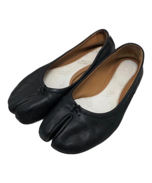 Maison Margiela（メゾンマルジェラ）Maison Margiela (メゾンマルジェラ) TABI バレエパンプス ブラック サイズ:37の古着・服飾アイテム