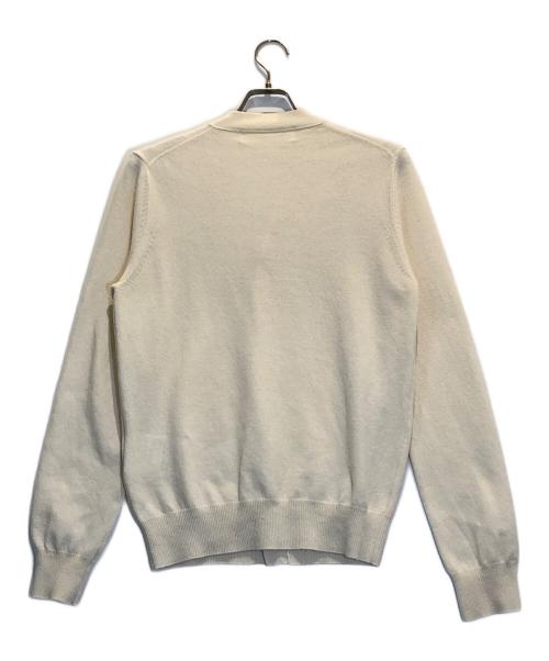 PLAY COMME des GARCONS（プレイコムデギャルソン）PLAY COMME des GARCONS (プレイコムデギャルソン) カーディガン アイボリー サイズ:Mの古着・服飾アイテム