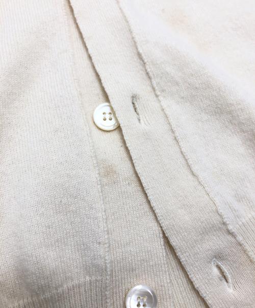 PLAY COMME des GARCONS（プレイコムデギャルソン）PLAY COMME des GARCONS (プレイコムデギャルソン) カーディガン アイボリー サイズ:Mの古着・服飾アイテム