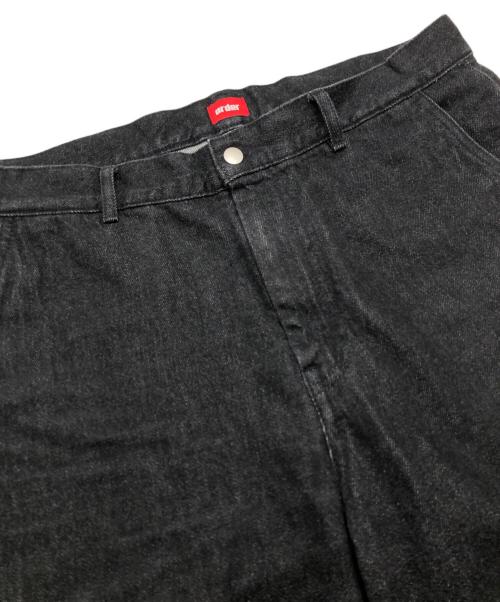 order（オーダー）order (オーダー) LOOSE DENIM PANTS ONE WASH ブラック サイズ:XLの古着・服飾アイテム